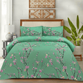 Floral Duck Egg - Summer Comforter Set