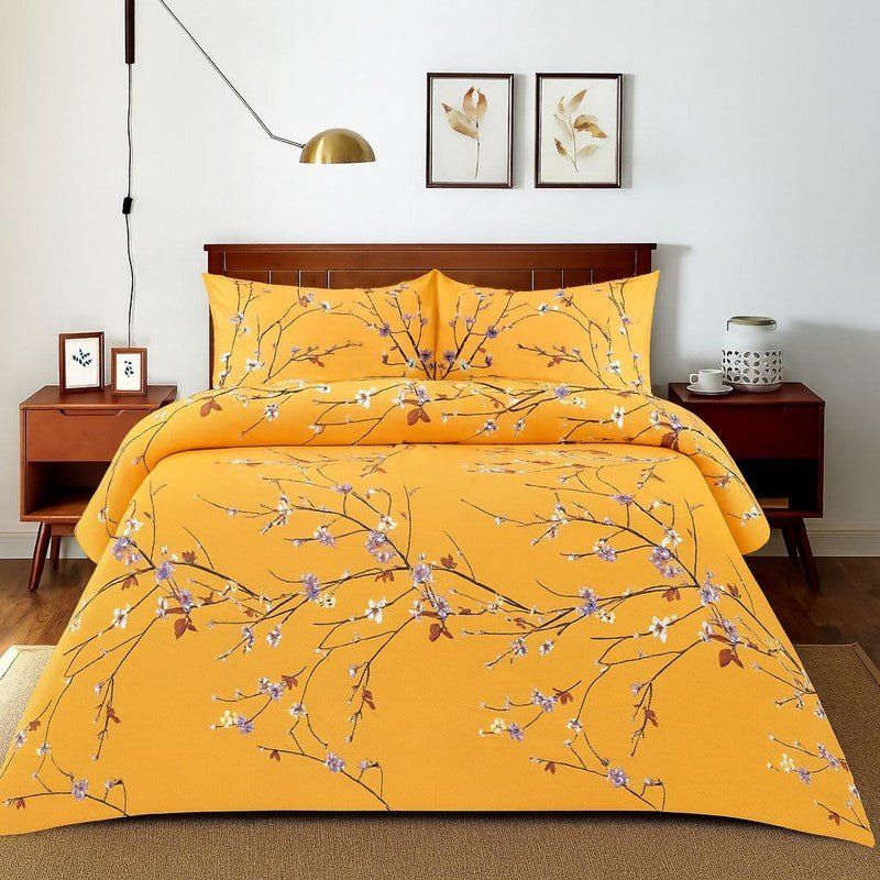 Floral Turmeric - Summer Comforter Set